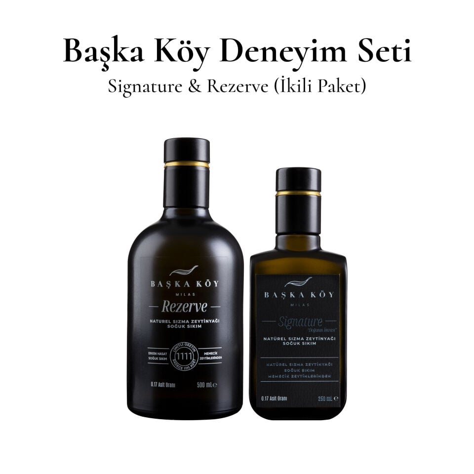 Başka Köy Deneyim Seti: Signature & Rezerve (İkili Paket)