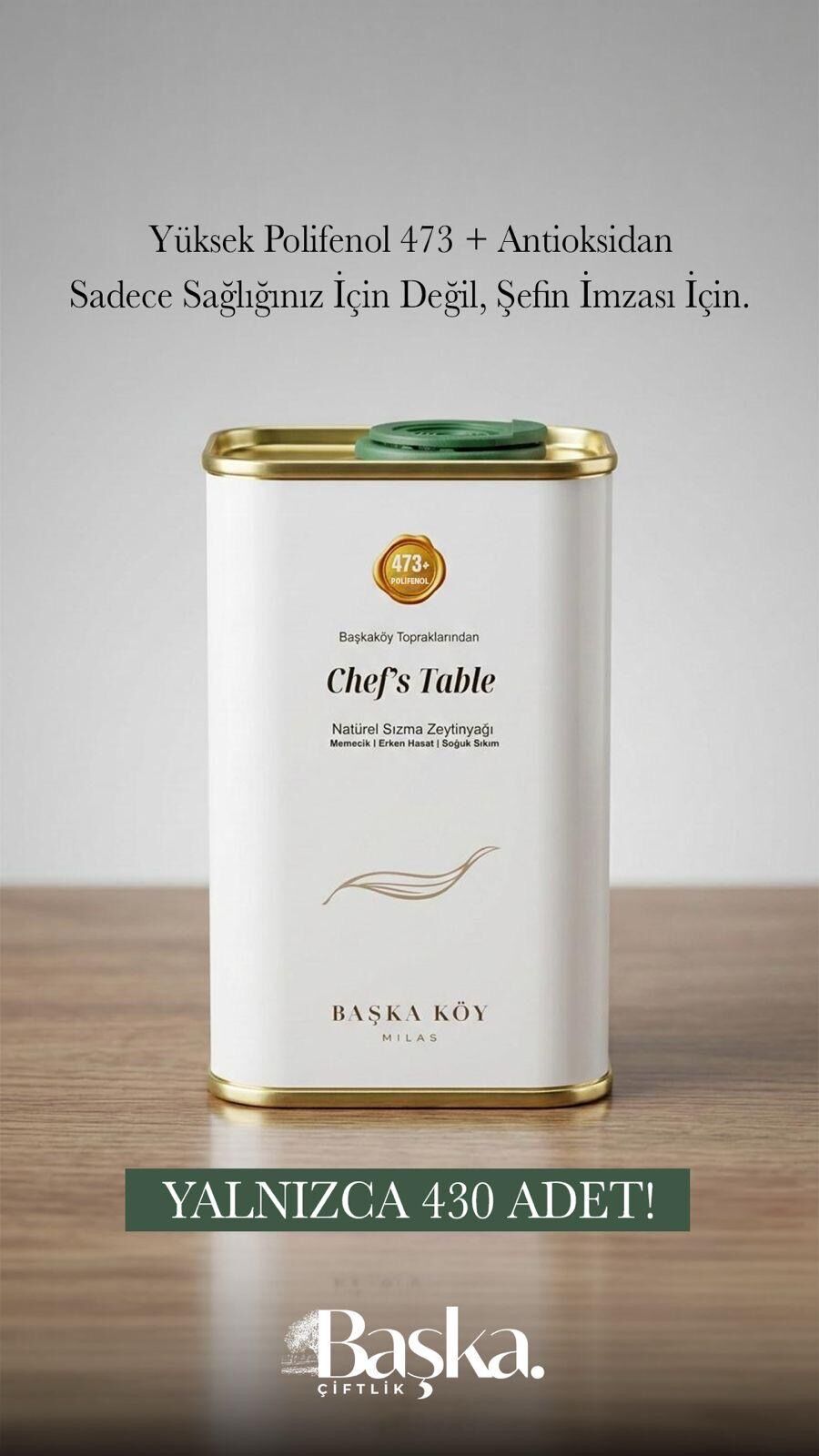Başka Köy Chef’s Table 5’li Paket: Sadece 430 Adet (175ml)